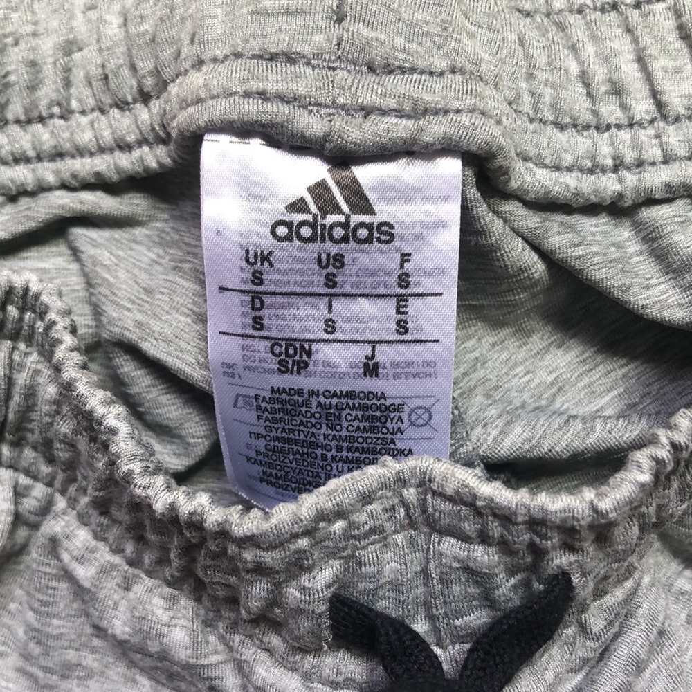 Adidas Extreme Workout Long Gray Two Tone Jogger Pant - Picture 4 of 4